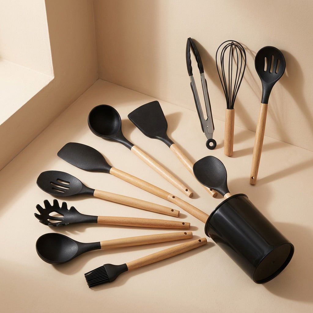 Flexspoon™ Silicone Kitchen Utensil Set