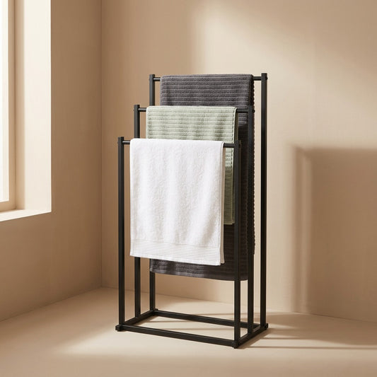 Bathstack™ 3-Tier Iron Bathtub Towel Rack