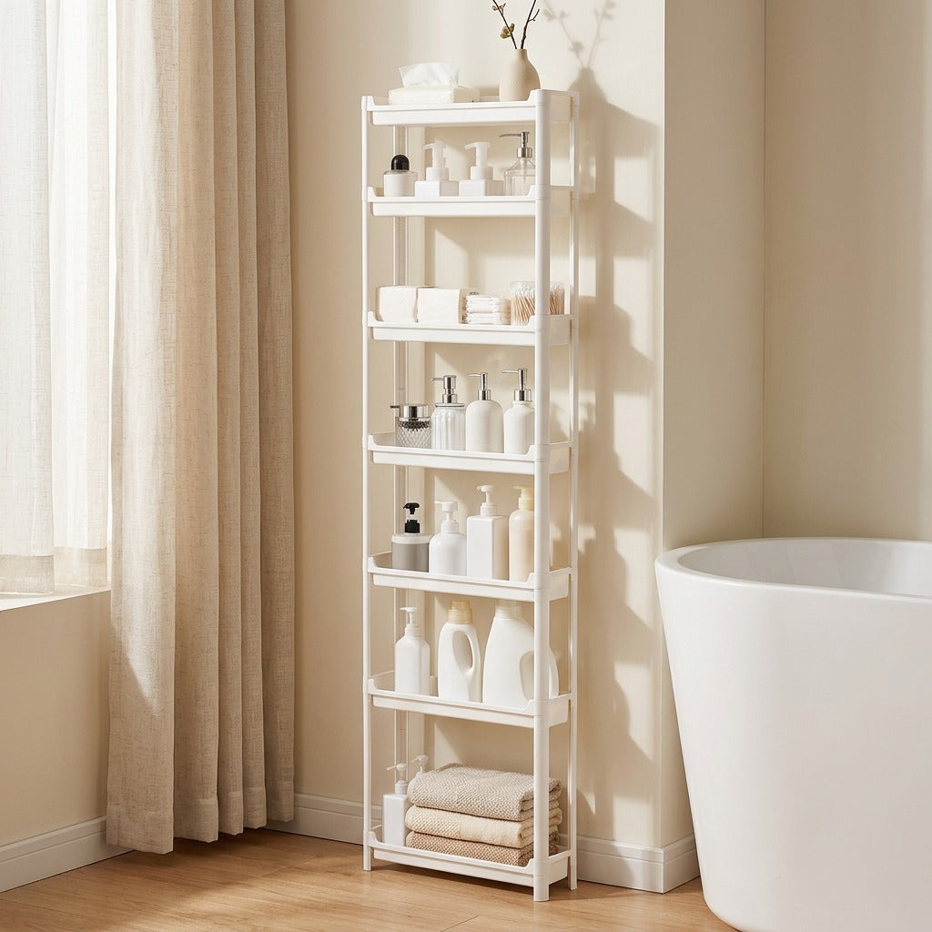 Gaprack™ PP Gap Storage Rack, styled close view