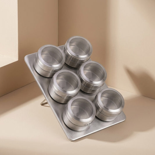 Steelseason™ Magnetic Stainless Steel Seasoning Jar