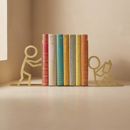 Lineprop™ Iron Abstract Line Book Stand