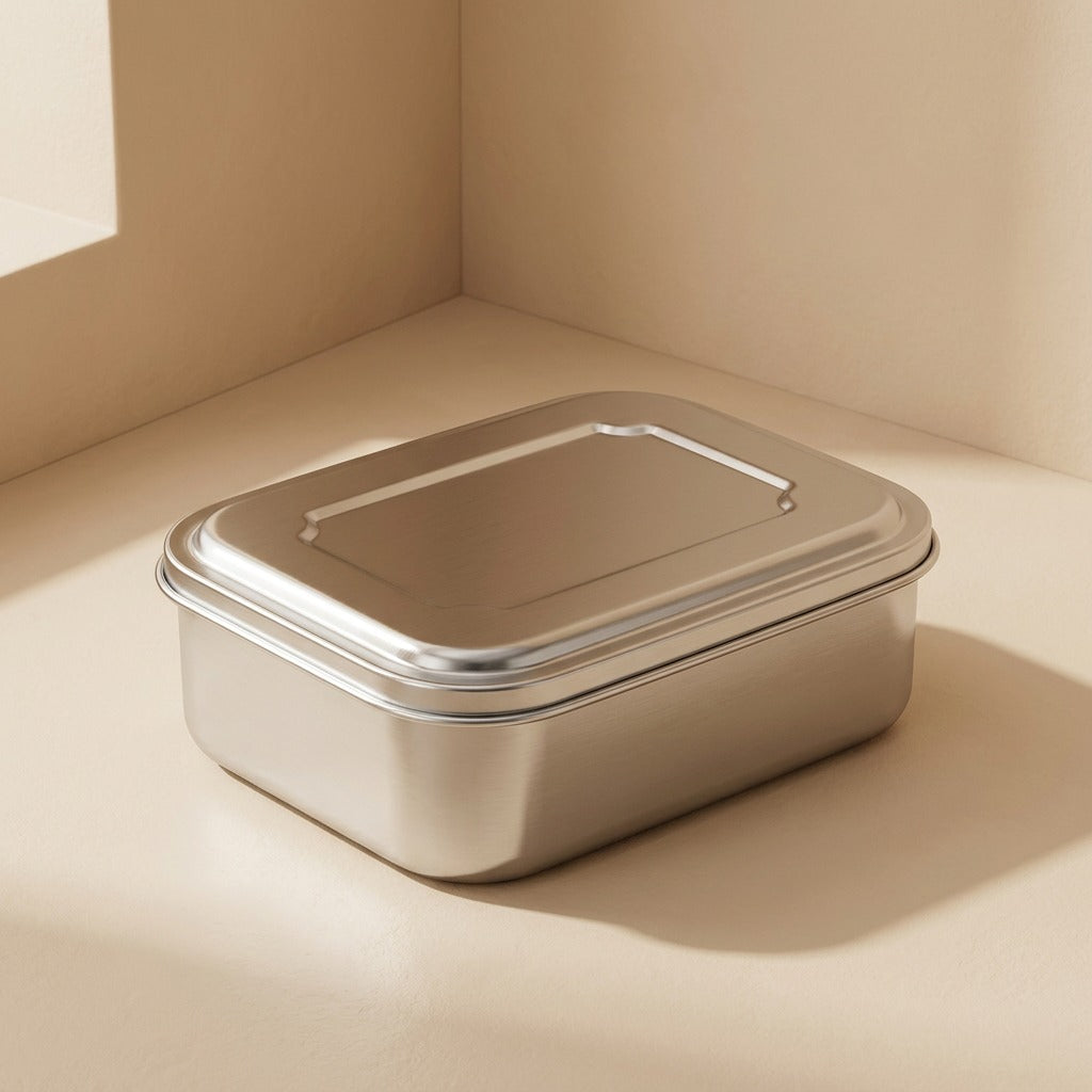 Mealtray™ Rectangular Stainless Steel Lunch Box