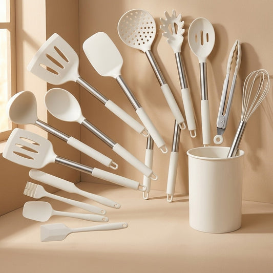 Silicraft™ 15-Piece Silicone Kitchen Utensil Set