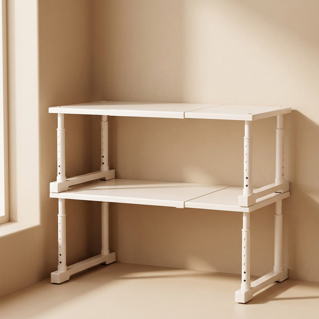 Shelfspan™ Extendable Cabinet Storage Rack