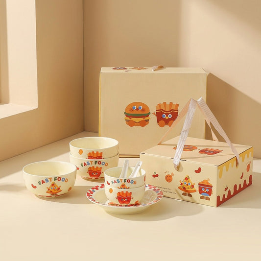 Riceglaze™ Ceramic Rice Bowl Gift Set
