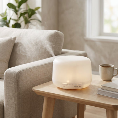 Mistfill™ 500ml USB Air Humidifier, styled close view
