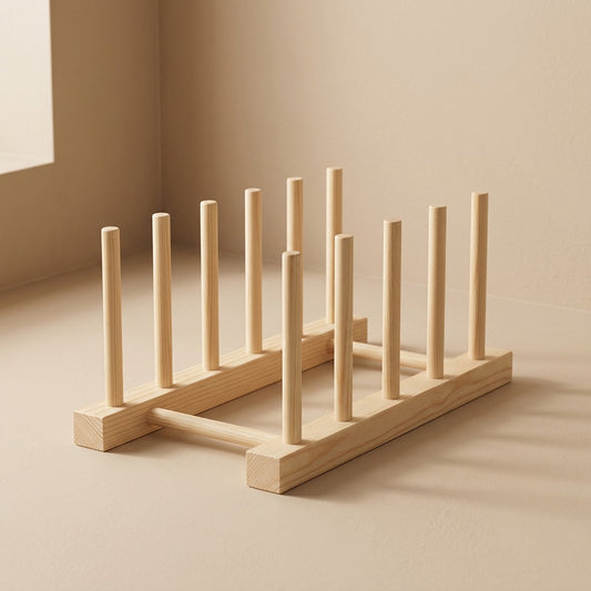 Dishdrip™ Wooden Dish Rack For Plates And Bowls
