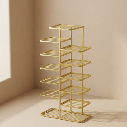 Shoestep™ Metal Staggered Shoe Rack
