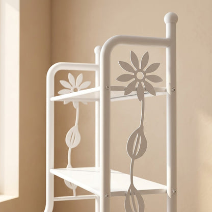 Bathrack™ Floor-Standing Toilet Storage Rack, material and detail close-up
