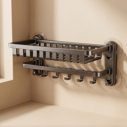 Suctionrail™ Steel Suction Cup Towel Rack