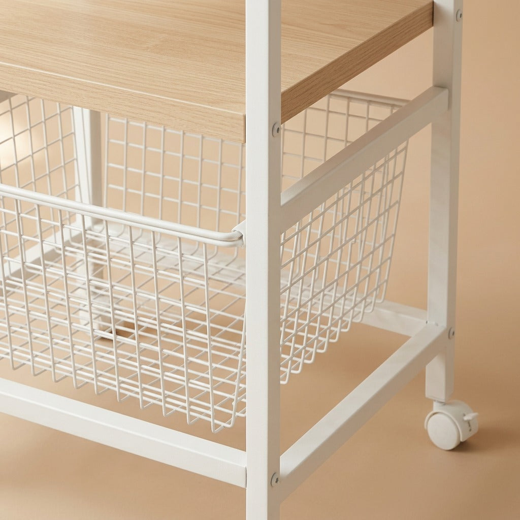 Fryerperch™ Iron Air Fryer Storage Rack, material and detail close-up