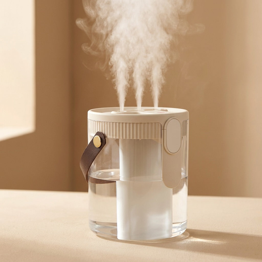 Columnmist™ Columnar USB Humidifier, material and detail close-up