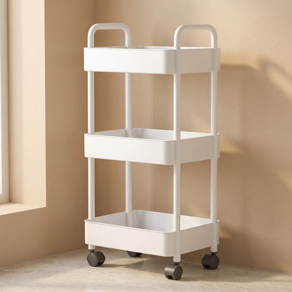 Cartstow™ Plastic Storage Rack Trolley, material and detail close-up