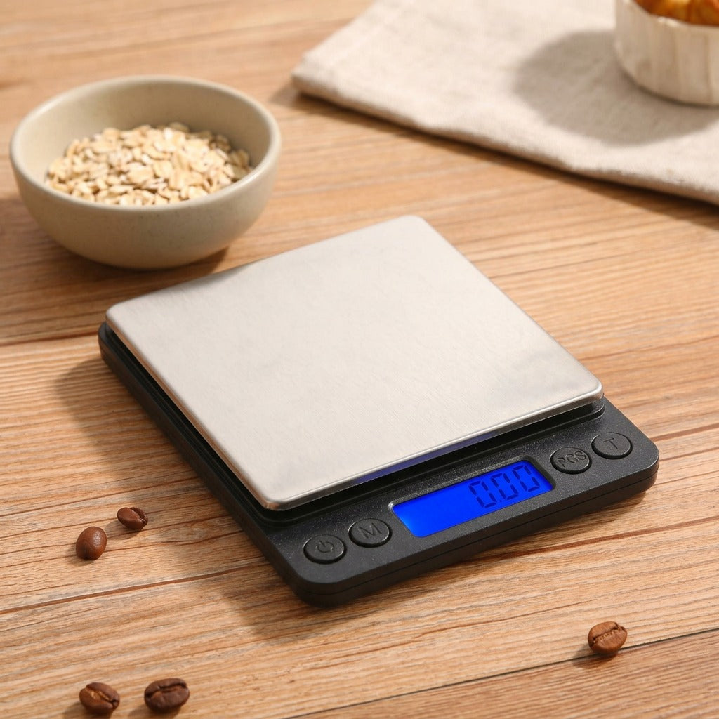 Grammeasure™ 3kg Electronic Gram Scale, styled close view