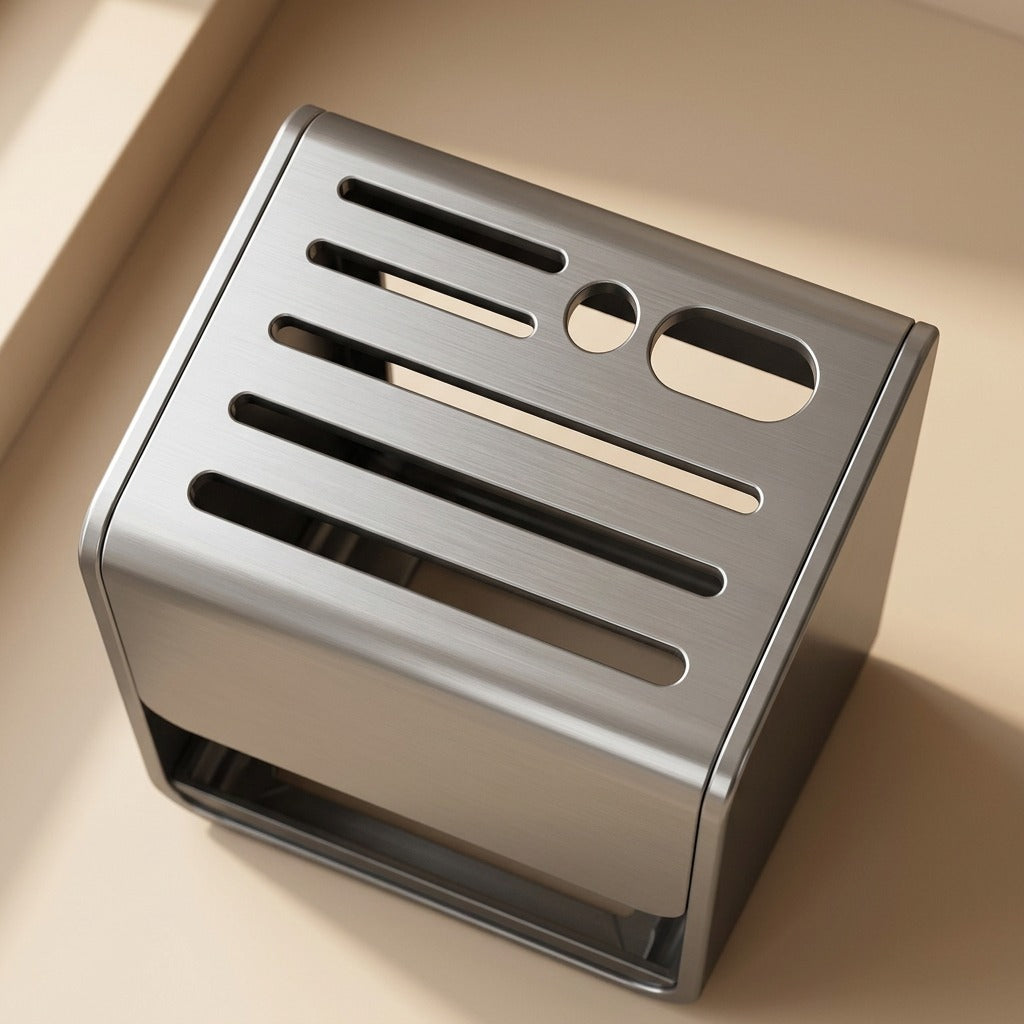 Knifekeep™ Kitchen Knife Storage Rack, material and detail close-up