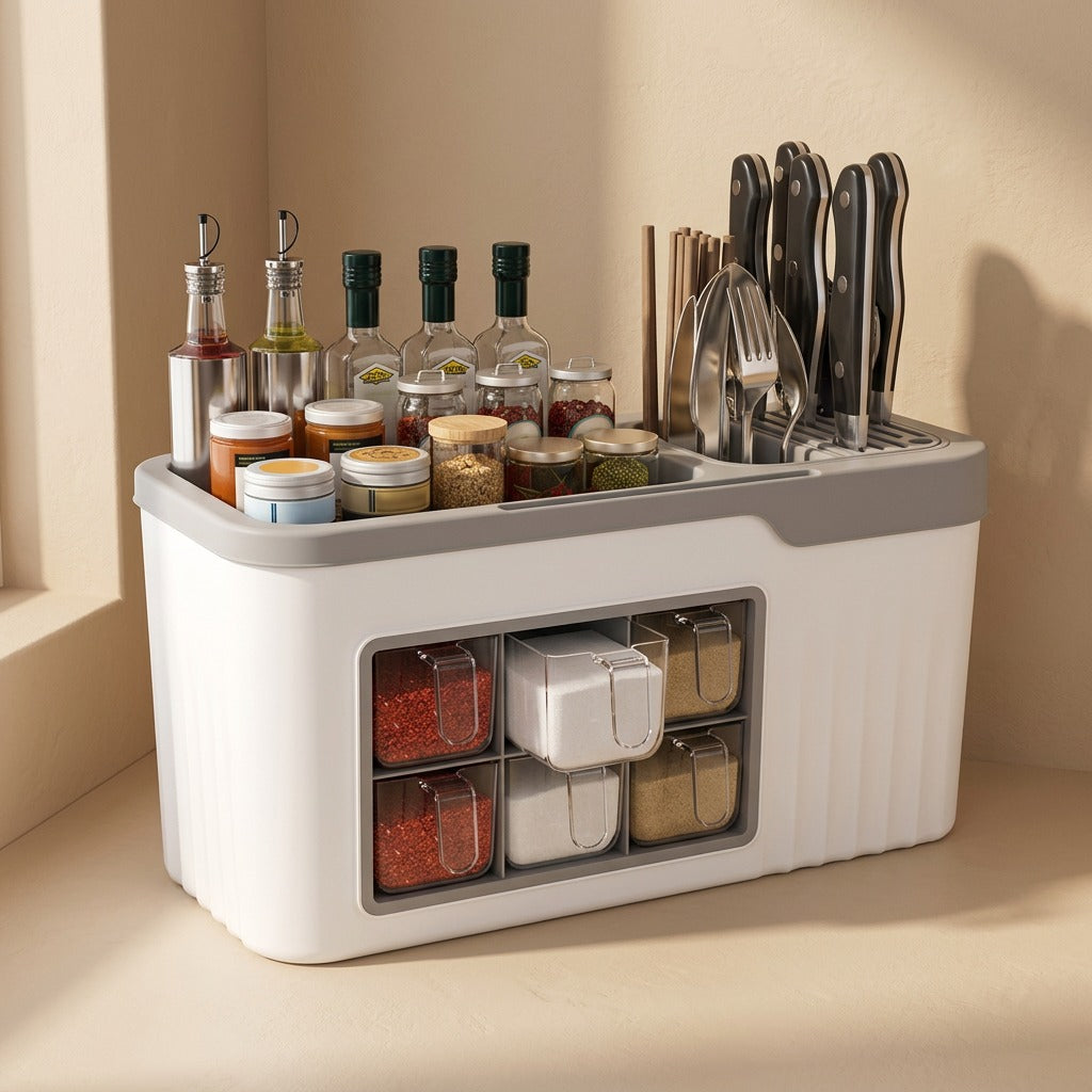 Spiceledge™ Plastic Seasoning Storage Rack