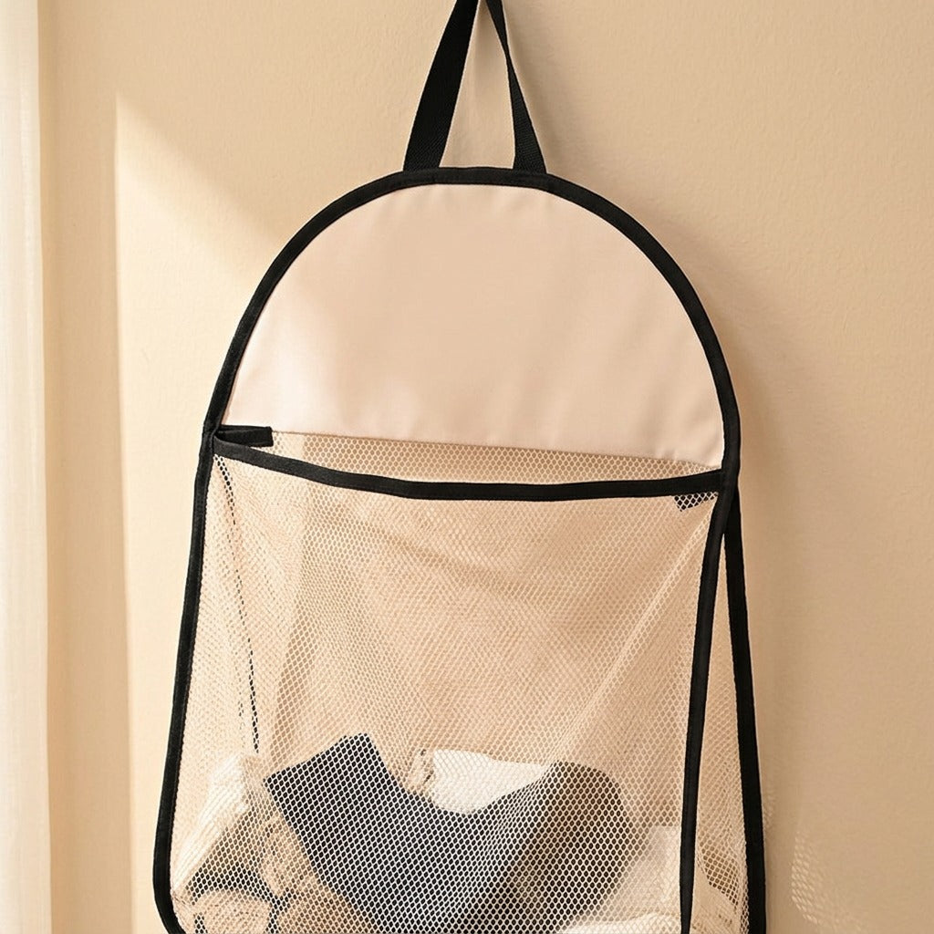 Hangpouch™ Polyester Hanging Storage Bag, material and detail close-up
