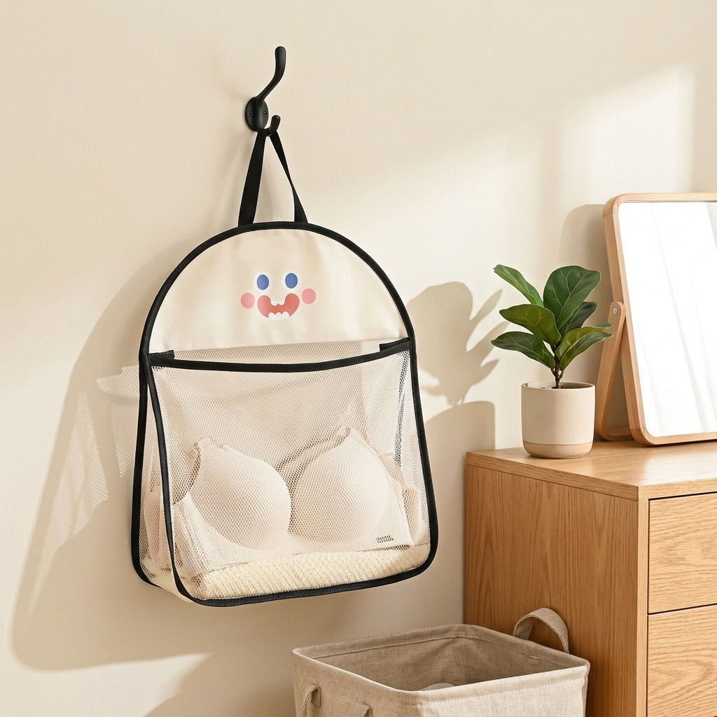 Hangpouch™ Polyester Hanging Storage Bag in a calm home setting