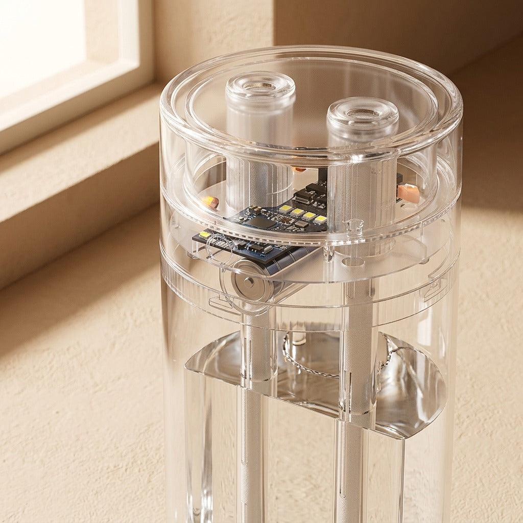 Nightmist™ USB Desktop Humidifier With Night Light, material and detail close-up