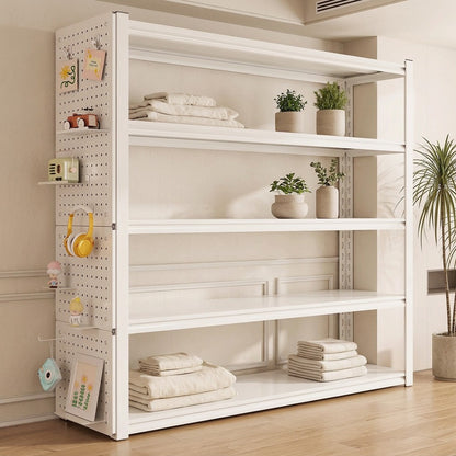 Floorrack™ Metal Floor-Standing Storage Rack in a calm home setting