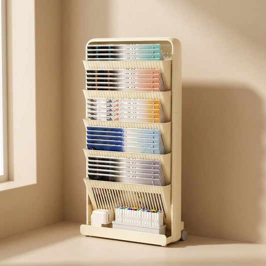 Bookgrove™ Plastic Floor-Standing Bookshelf