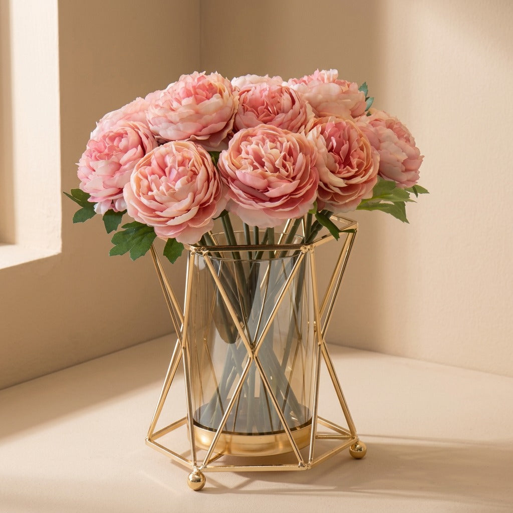 Petalwick™ Glass Flower Pot Candlestick