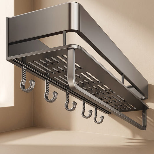 Steelstore™ Carbon Steel Bathroom Storage Rack