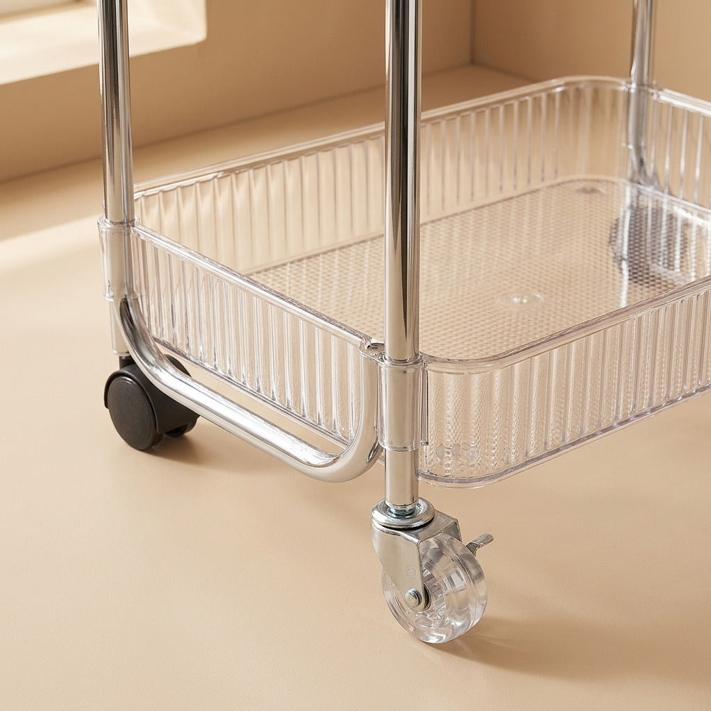 Bathshelf™ Plastic Bathroom Storage Rack, material and detail close-up