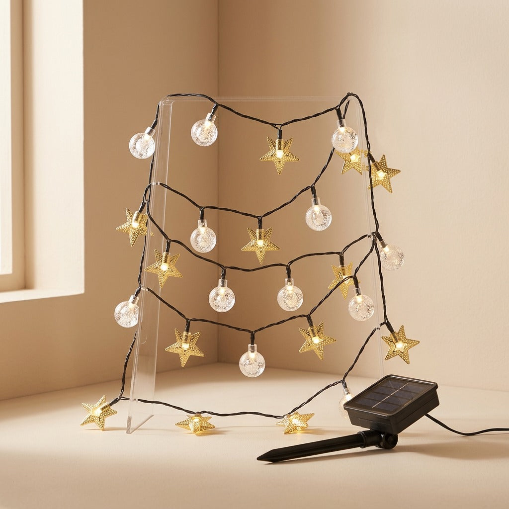 Starstring™ Solar String Light Decorative Star Lantern