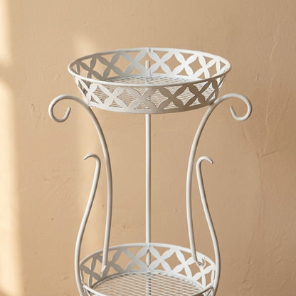 Bloomstand™ Metal Flower Pot Stand, material and detail close-up