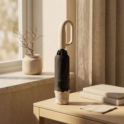Dryflip™ Reverse Folding Umbrella, styled close view