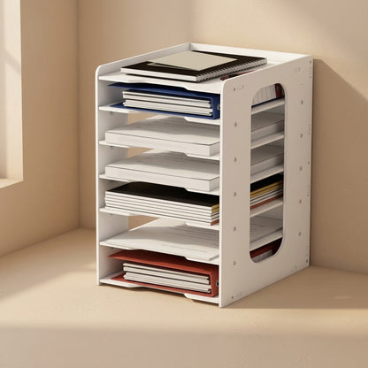 Deskorder™ Plastic Desktop File Storage Rack