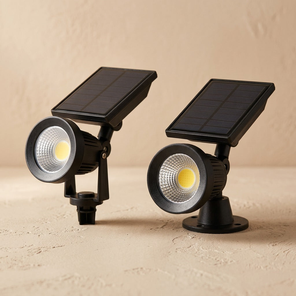 Gardenbeam™ Solar Outdoor Garden Lights, material and detail close-up