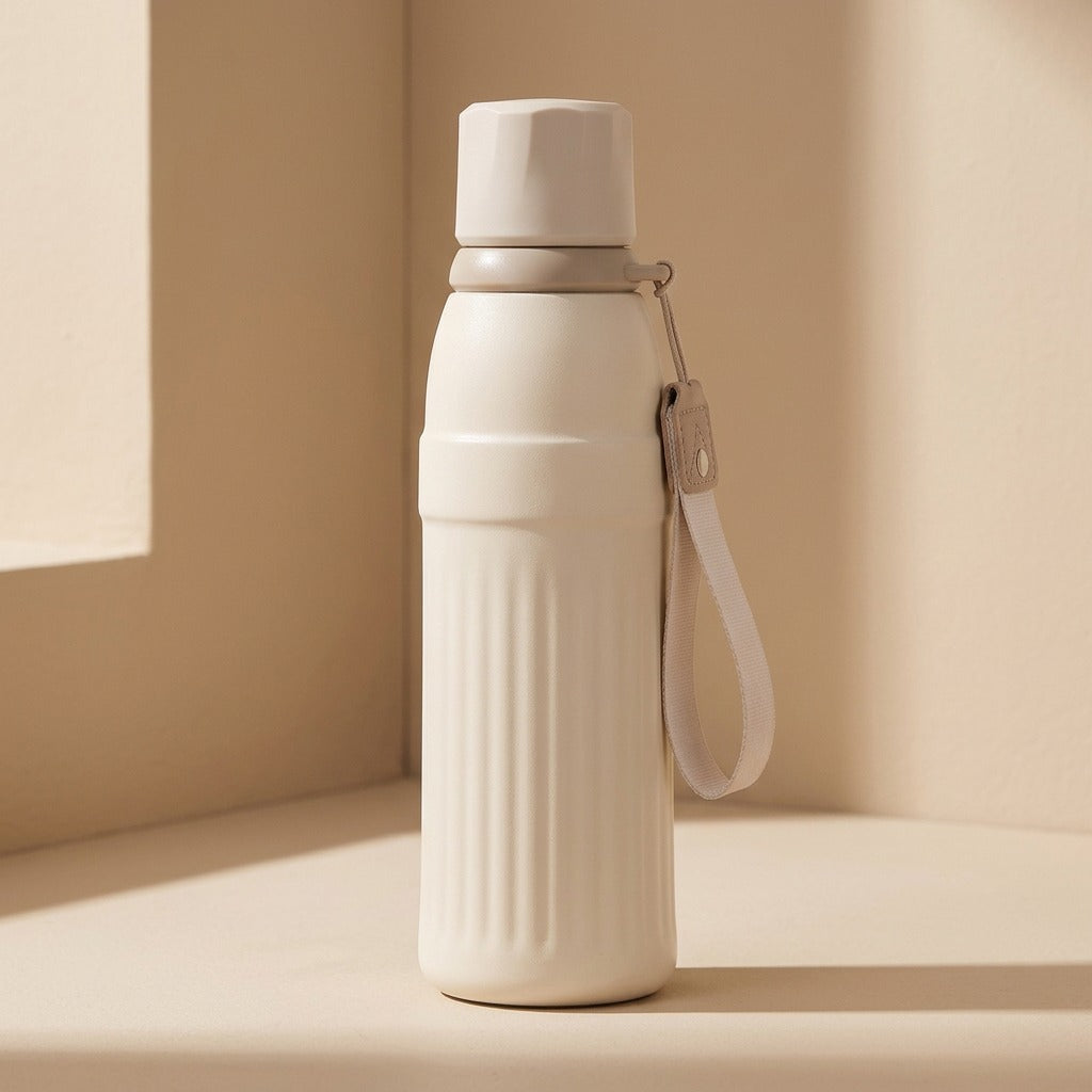 Sipwink™ Cartoon Stainless Steel Straw Thermos Cup