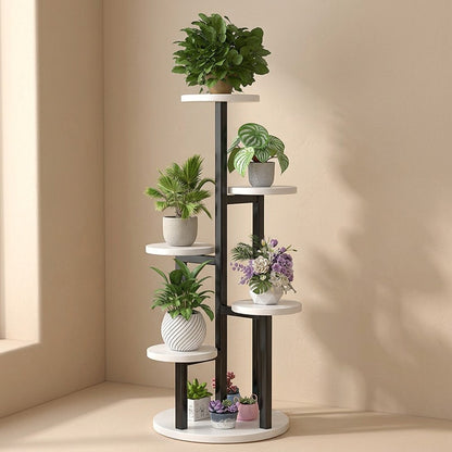 Vinerail™ Wrought Iron Flower Pot Rack