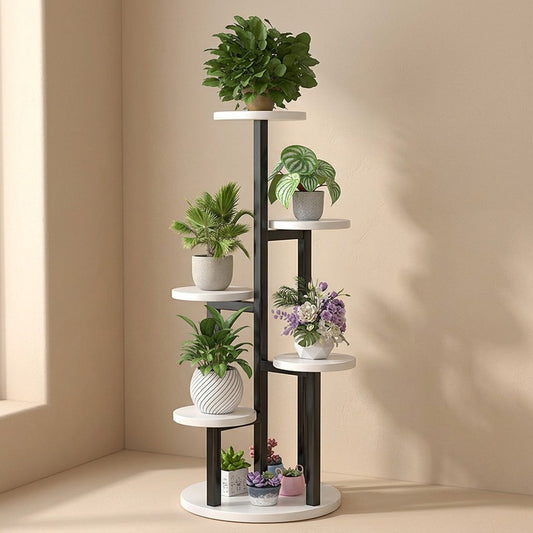 Vinerail™ Wrought Iron Flower Pot Rack