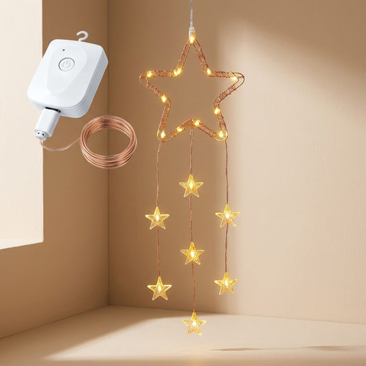 Starflicker™ Christmas Star String Lights