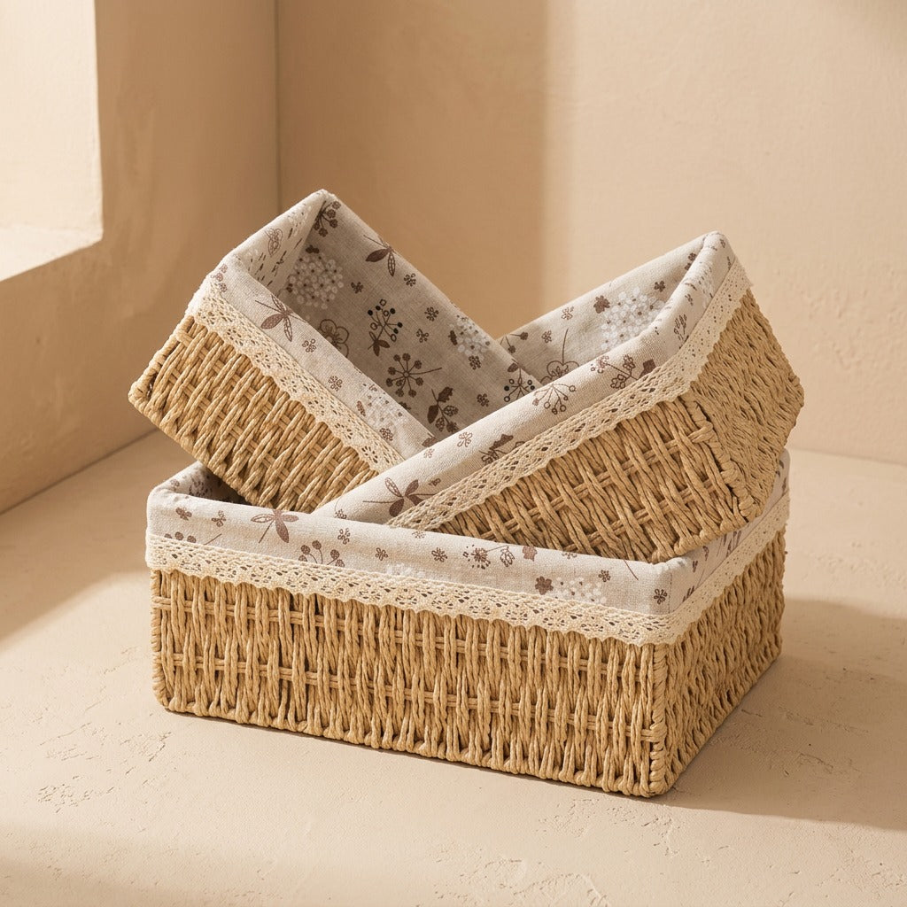 Weavenest™ Paper Woven Storage Basket