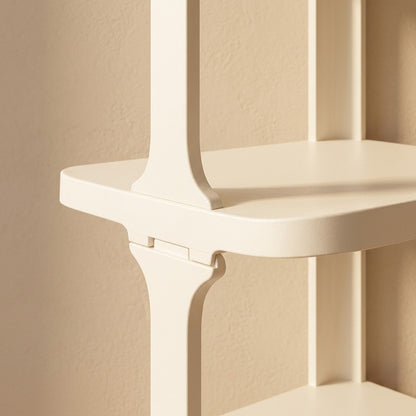 Shoeledge™ 9-Layer Plastic Shoe Rack, material and detail close-up