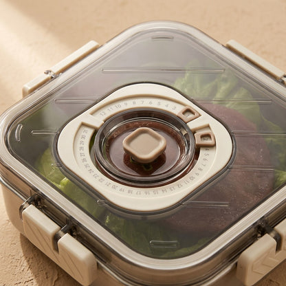 Bentoseal™ Stainless Steel Bento Box, material and detail close-up