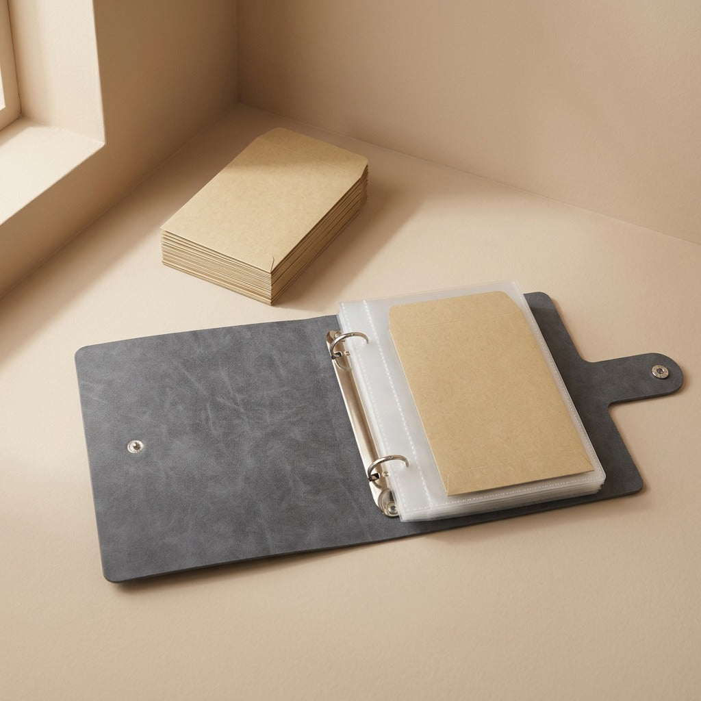 Seedleaf™ Plant Seed Storage Album With PU Cover