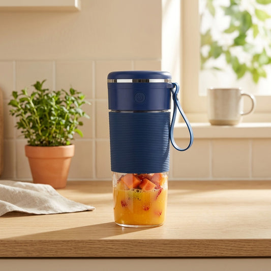 Pressip™ Portable Rechargeable Juicer Cup in a calm home setting