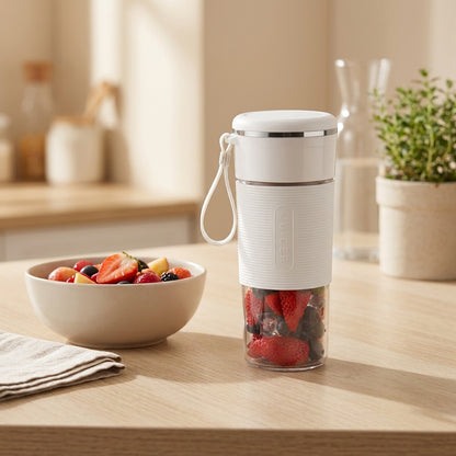 Pressip™ Portable Rechargeable Juicer Cup, styled close view