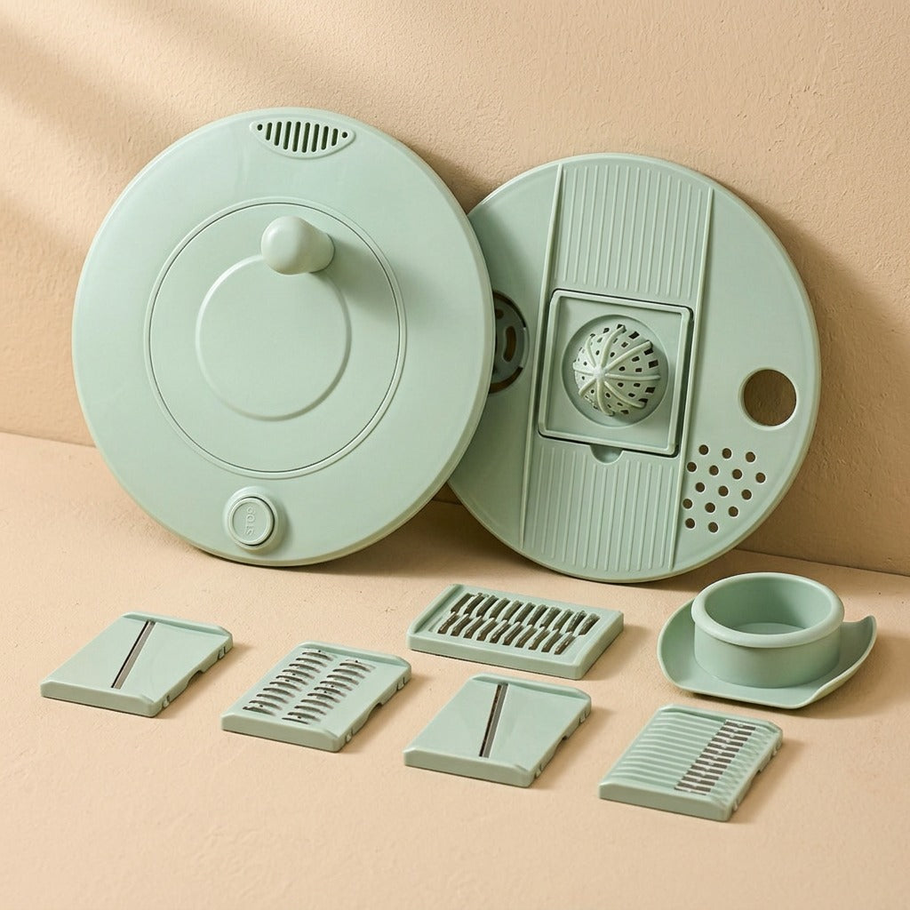 Vegslice™ Large Capacity Vegetable Cutter, material and detail close-up