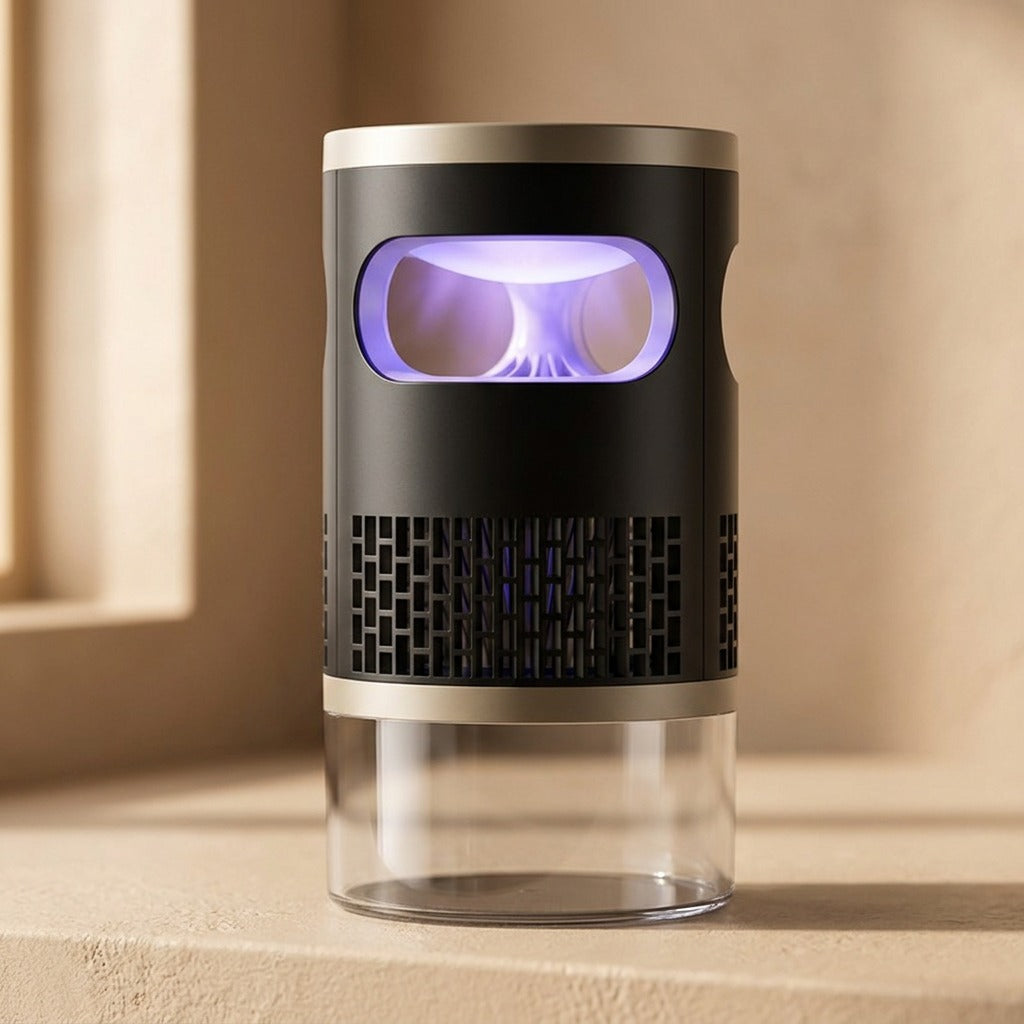 Glowtrap™ LED Mosquito Trap Lamp, material and detail close-up
