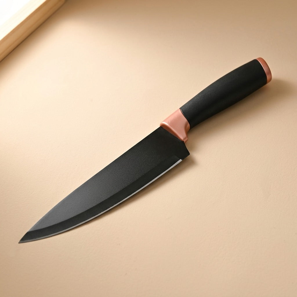 Woodwhisk™ Wooden Handle Silicone Kitchen Utensil Set, material and detail close-up