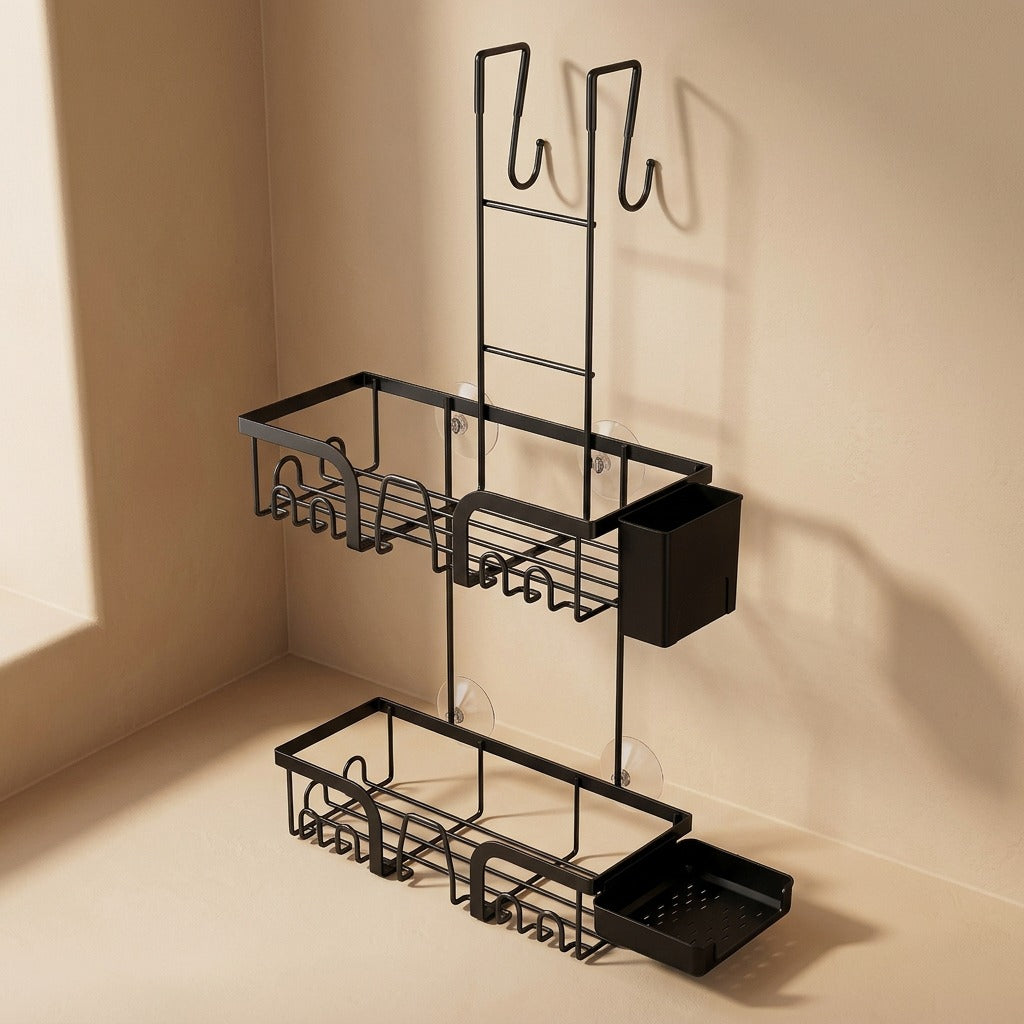 Doorloop™ Iron Bathroom Door Towel Rack