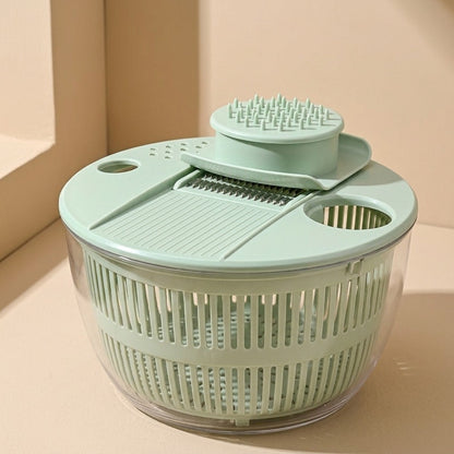 Chopdrain™ ABS Vegetable Cutter and Draining Basket, material and detail close-up