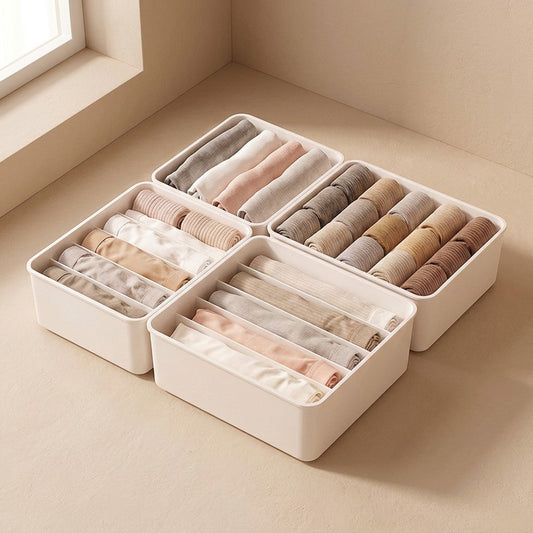 Briefcubby™ PP Underwear Storage Organizer