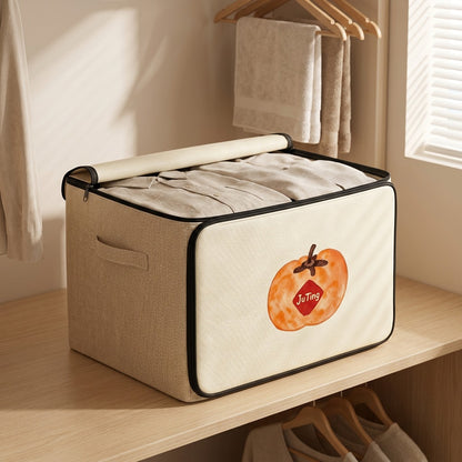 Stownest™ Fabric Storage Box With 50–60L Capacity, styled close view